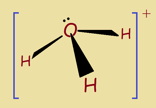 What Is The Charge Of A Hydronium Ion