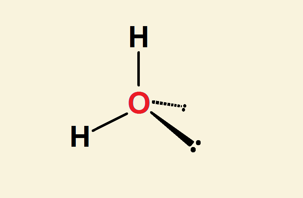 Bent Water Molecule Why Is It Bent 